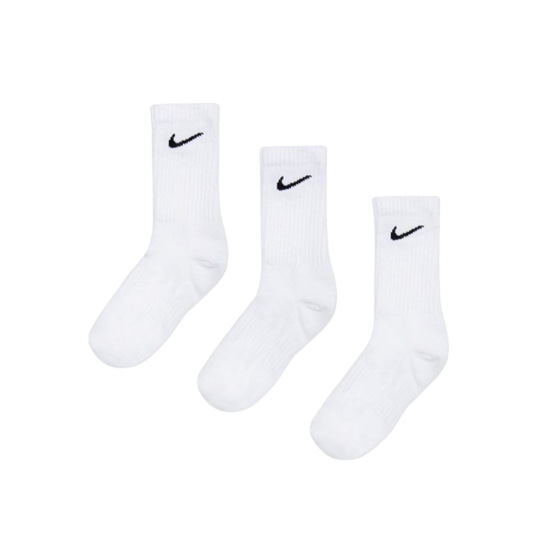 Nike Everyday Plus Cushioned Crew Socks (3 Pack) - White – No Comply  Skateshop